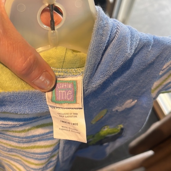 3 month Terry Cloth Romper - Picture 4 of 4